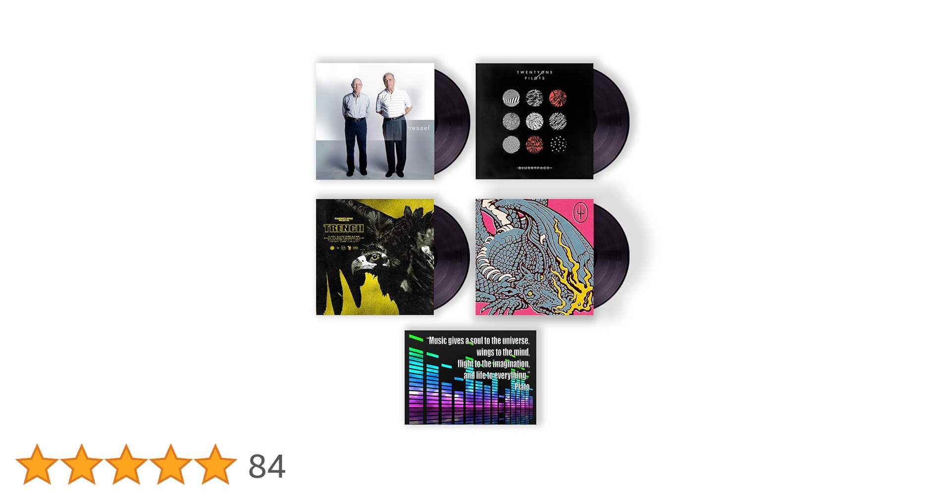 Twenty One Pilots Complete Vinyl Discography + Including